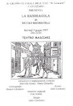 locandina 1997 La Mandragola