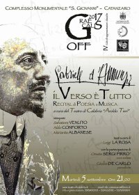 Il Verso E Tutto Gabriele d Annunzio (Teatro di Calabria)